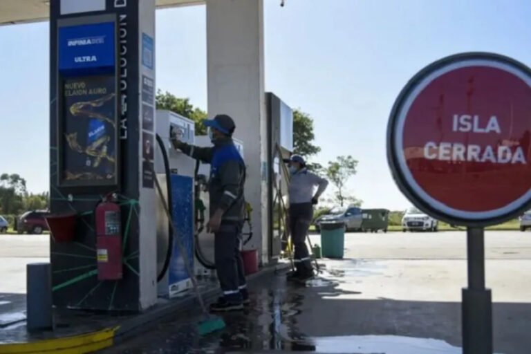Combustibes, desabastecimiento, estaciones de servicio