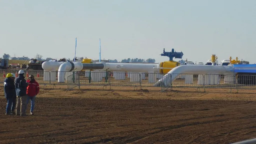 Gasoducto, Vaca Muerta, Evacuación