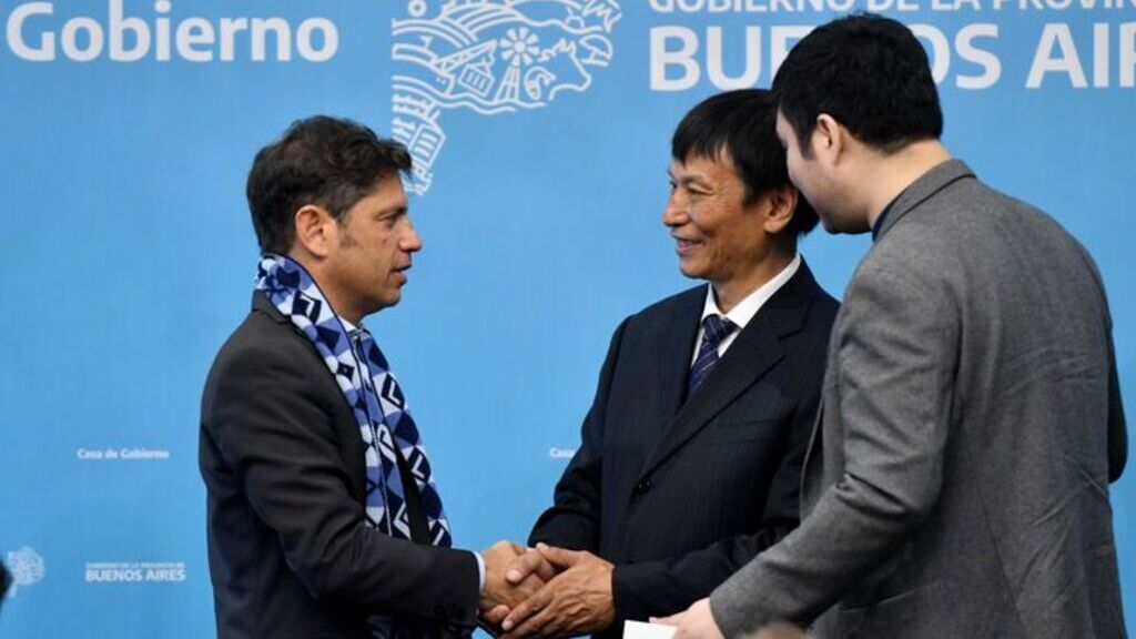 Axel Kicillof anunció una inversión en el puerto de bahía blanca