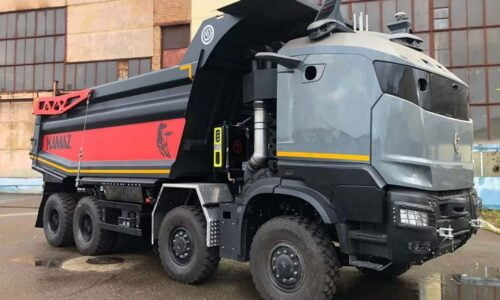 Kamaz camión autónomo
