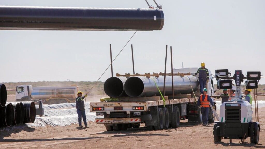 Gasoducto Néstor Kirchner, Gasoductos, Infraestructura