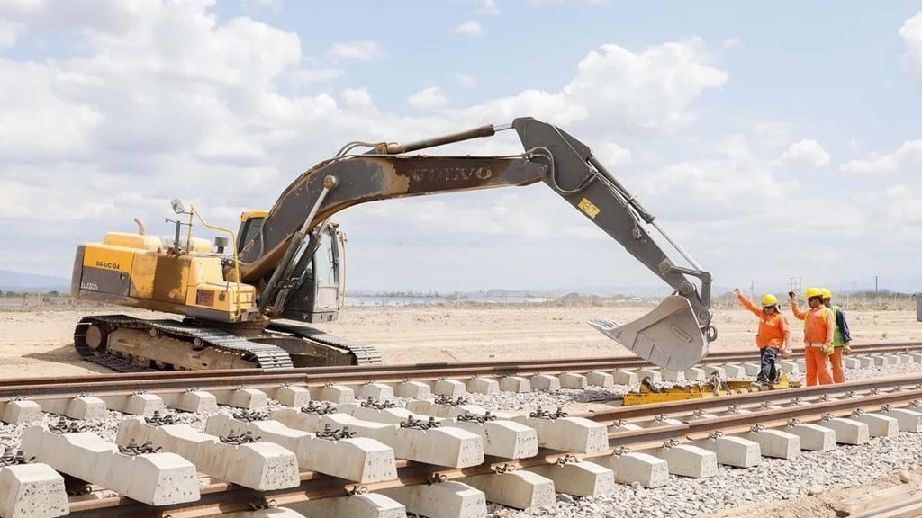 nodo logístico Güemes, trenes de carga