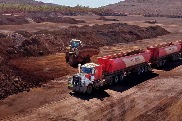 Camiones autónomos, Australia, Minería