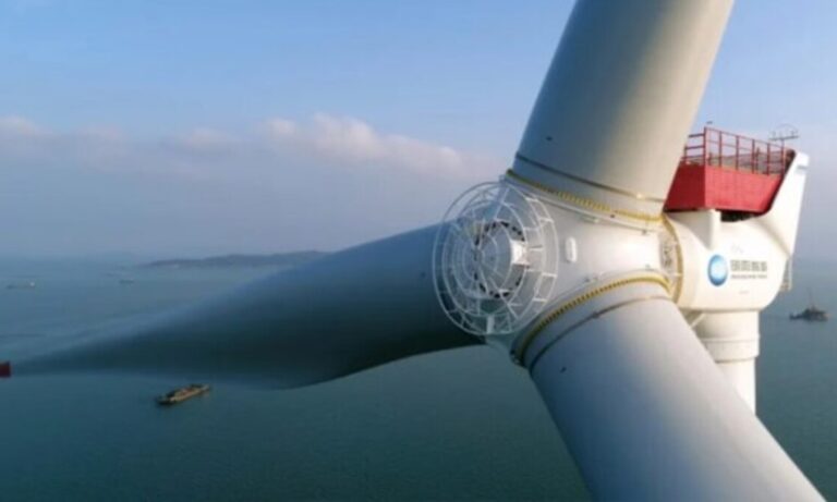 Aerogenerador marino, energía eólica