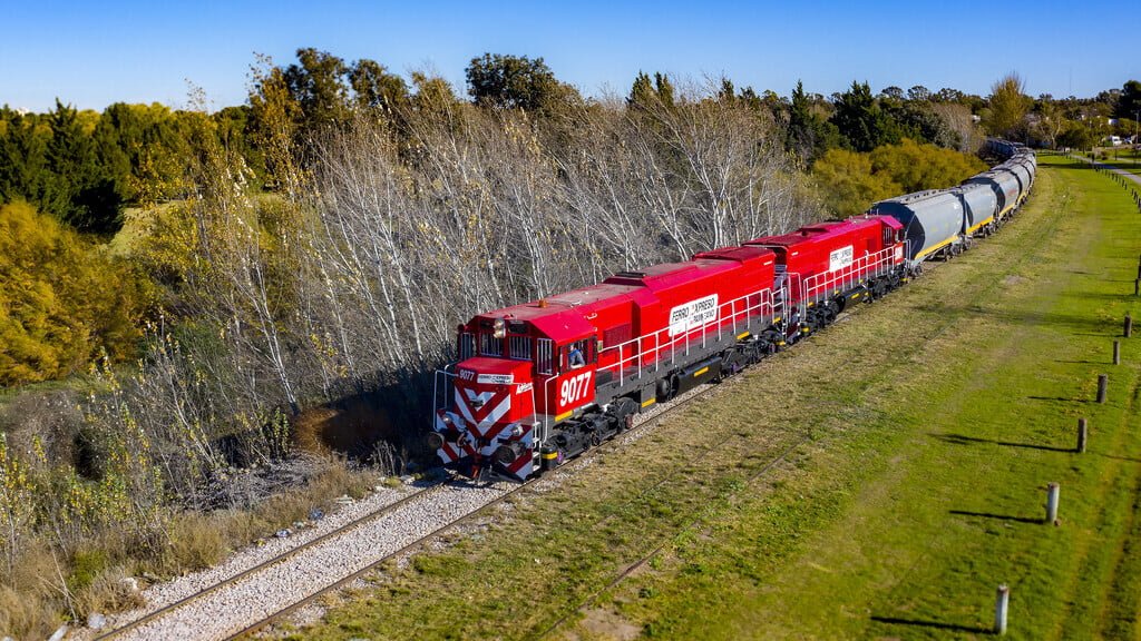 Ferroexpreso Pampeano, Tren, Vaca Muerta