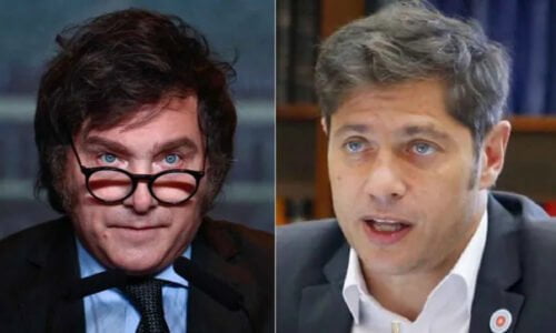 Javier Milei, YPF, Axel Kicillof