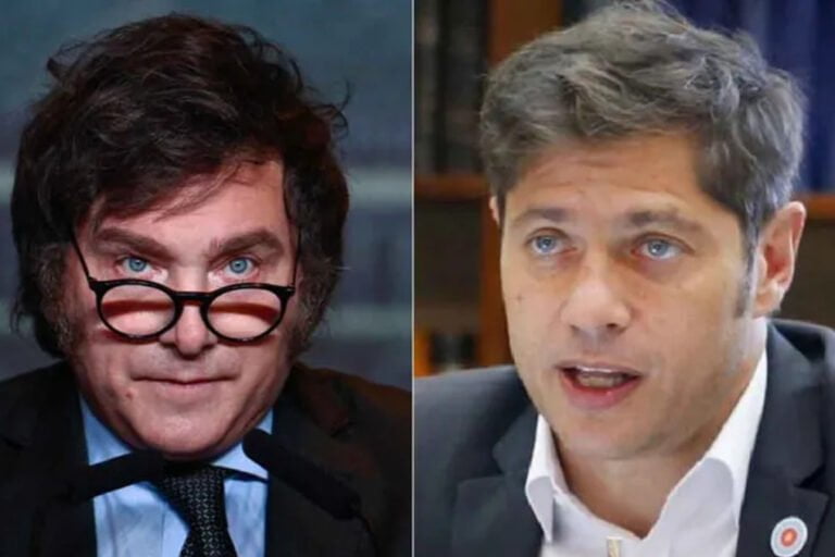 Javier Milei, YPF, Axel Kicillof