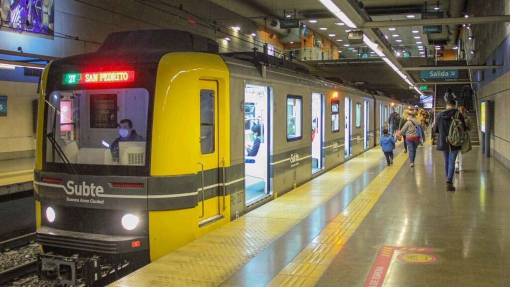 Aumento del subte de Buenos Aires