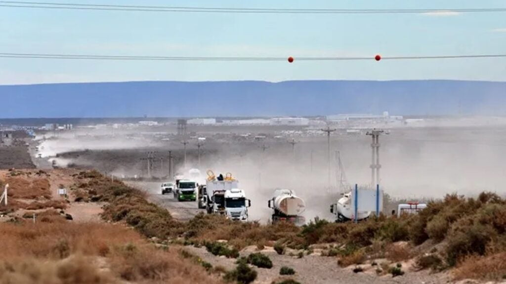 Vaca Muerta, rutas, emergencia vial