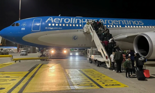 Aerolíneas Argentinas, Embargos, Estatización