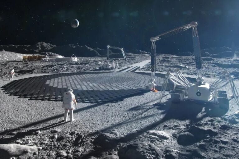 Gasoducto en la luna nasa