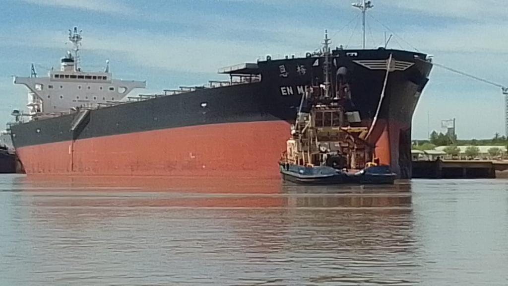 Hidrovía, accidente puente Zárate Brazo Largo