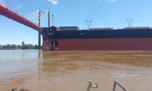 Hidrovía, Zárate Brazo Largo, accidente