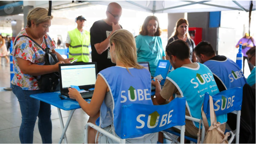 Registro de la tarjeta SUBE