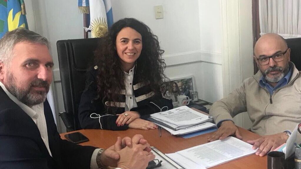 Luis Adrián Luque, Sergio Massa, Trenes