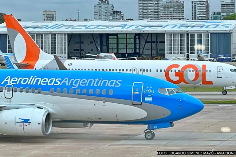Gol Linhas, Aerolíneas Argentinas, Vuelos