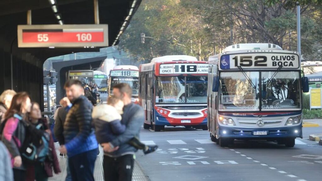 Colectivos, Transporte público, AMBA