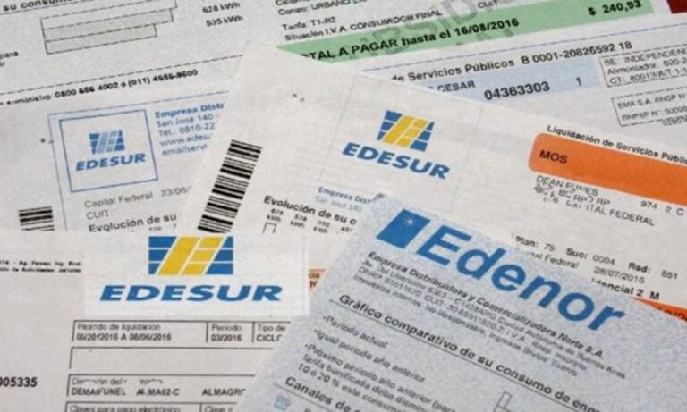 Tarifas, ENRE, Distribuidoras eléctricas