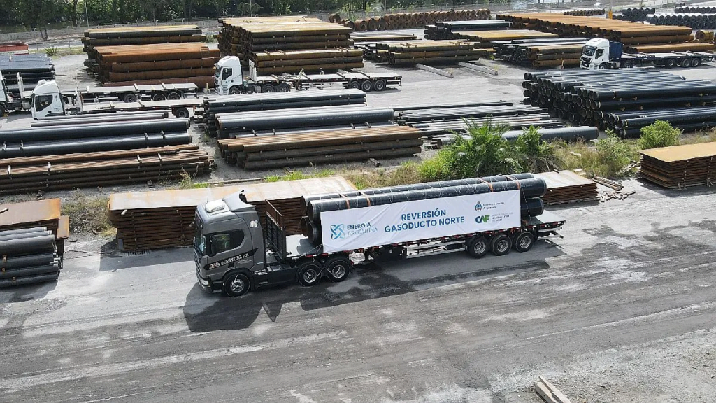 Gasoducto Norte, Caños, Córdoba
