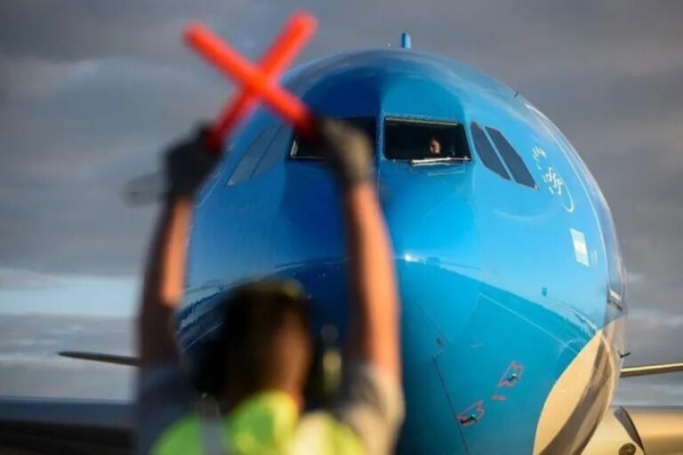 Paro aeronáutico, Aerolíneas Argentinas, Vuelos