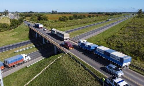 Rosario, cosecha, camión, transporte, logística