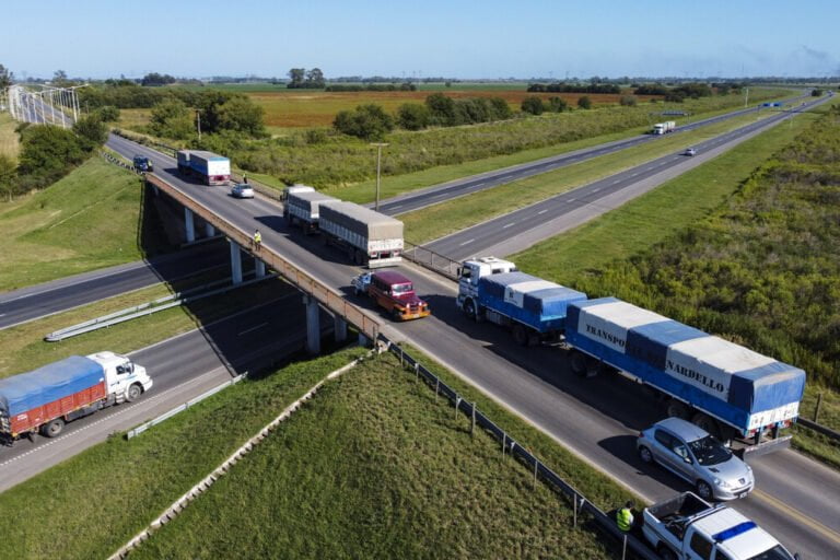 Rosario, cosecha, camión, transporte, logística