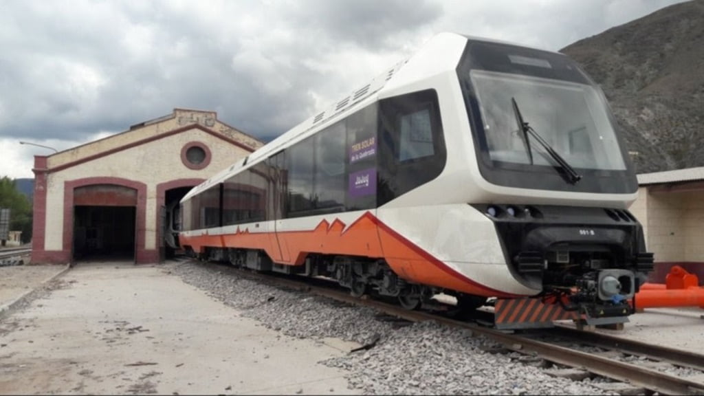 El Tren Solar de la Quebrada de Humahuaca, en Jujuy.