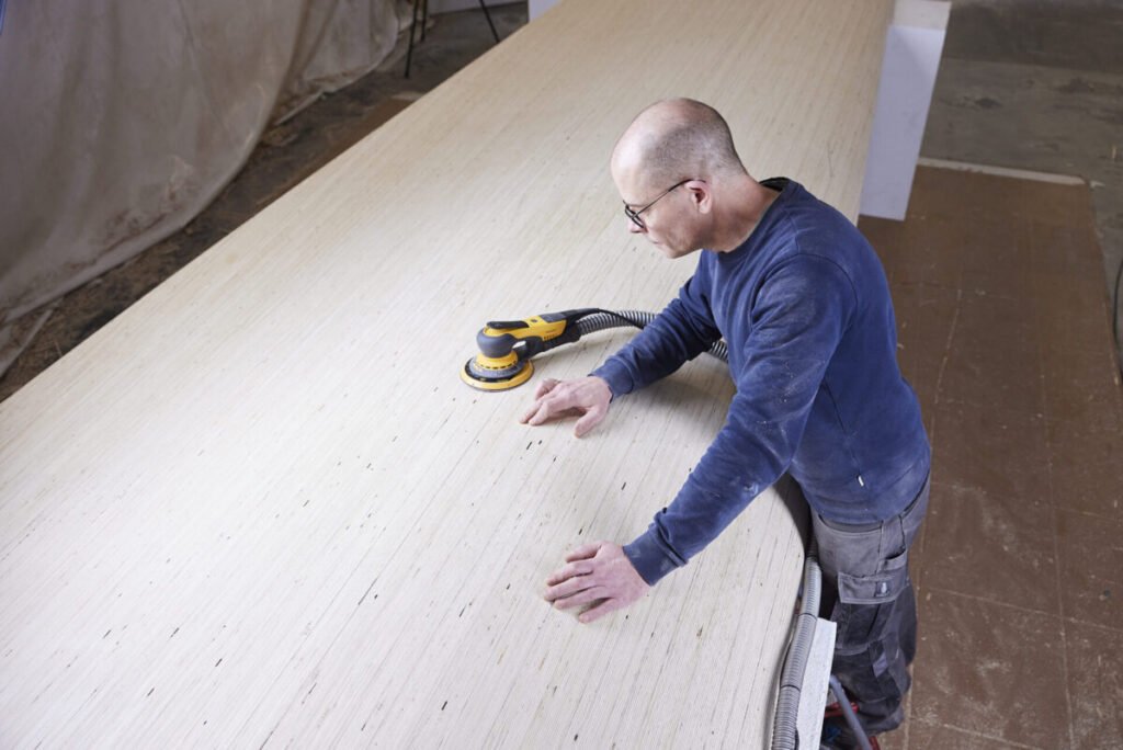 Palas de madera para molinos eólicos