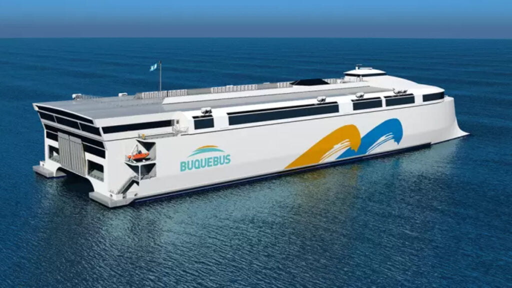 buquebus, ferry eléctrico