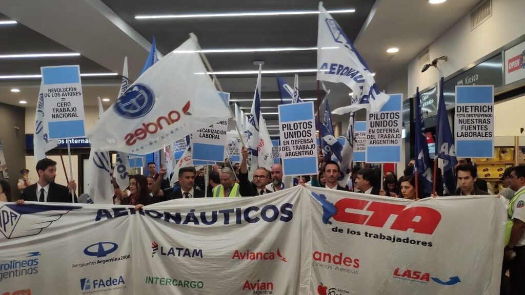 Aerolíneas Argentinas, Vuelos, CATT, Asambleas, Transporte Aéreo