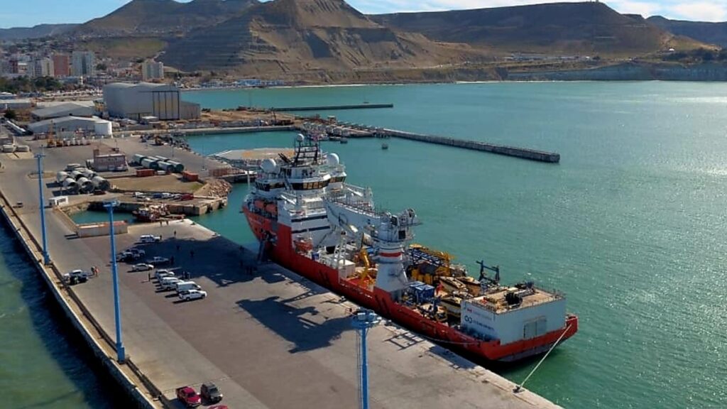 Dragado, Comodoro Rivadavia, Chubut, Dragado, Puerto Comodoro Rivadavia