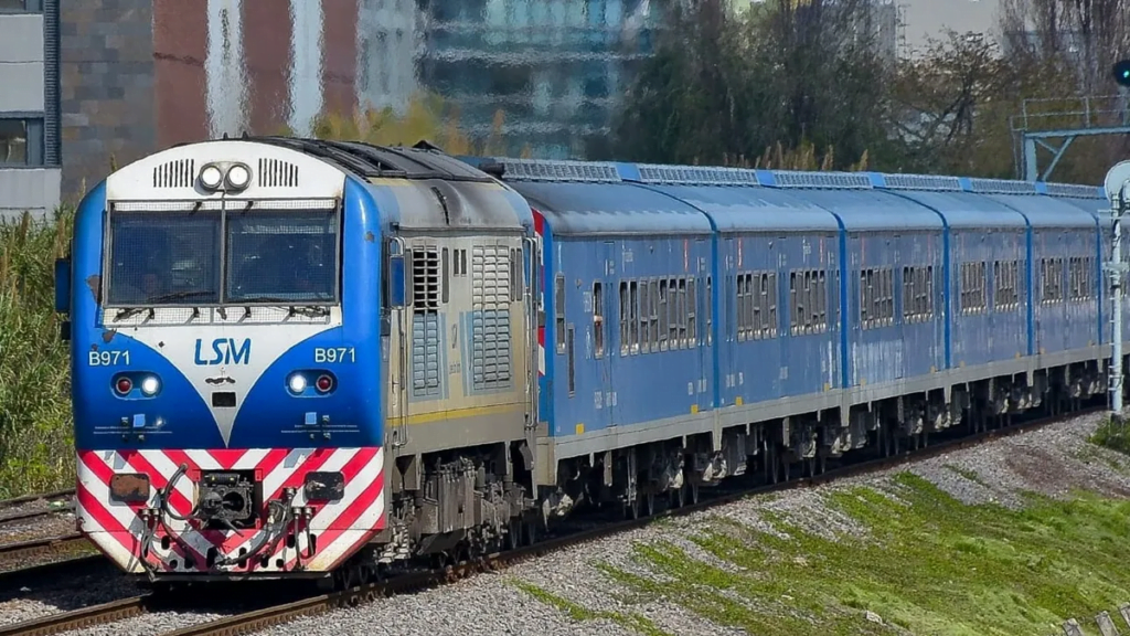 Línea San Martin, Trenes Argentinos, Obra Pública, Trenes, Vías