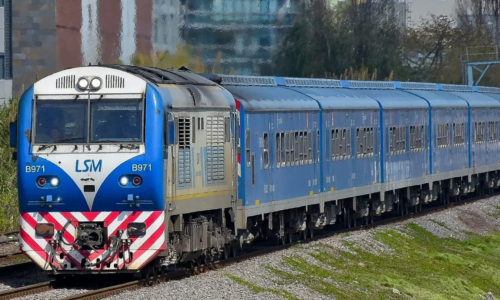 Línea San Martin, Trenes Argentinos, Obra Pública, Trenes, Vías