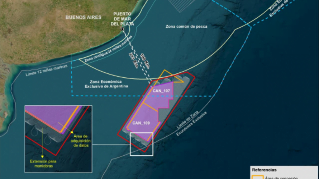 Shell, Cuenca Norte, Offshore, Mar del Plata
