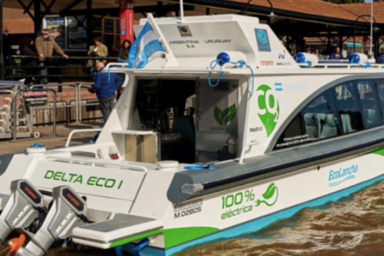 Prefectura Naval Argentina, Lancha Eléctrica, Energía Solar, Ecolancha