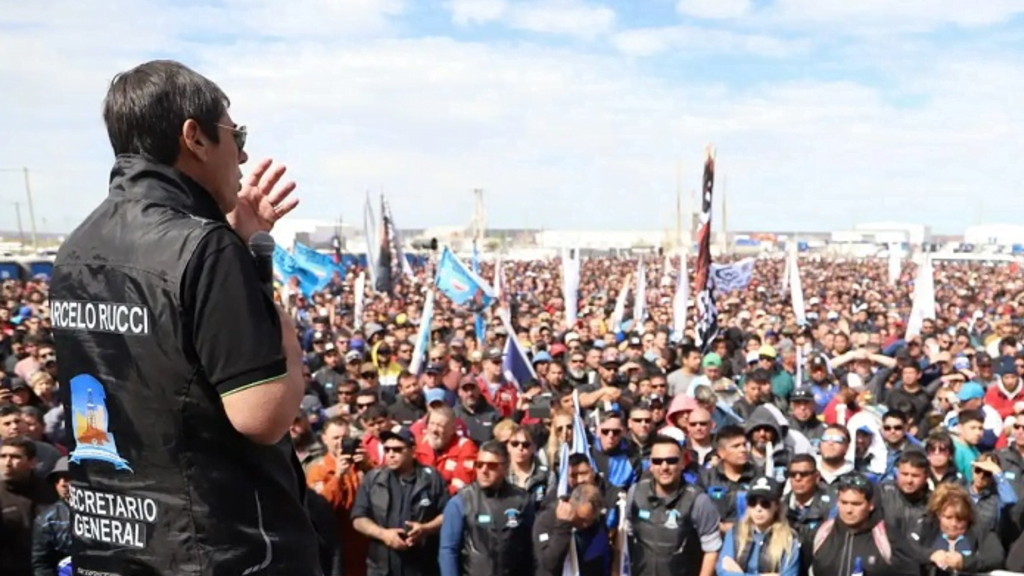 Sindicato Petroleros, Paro, Vaca Muerta, Marcelo Rucci