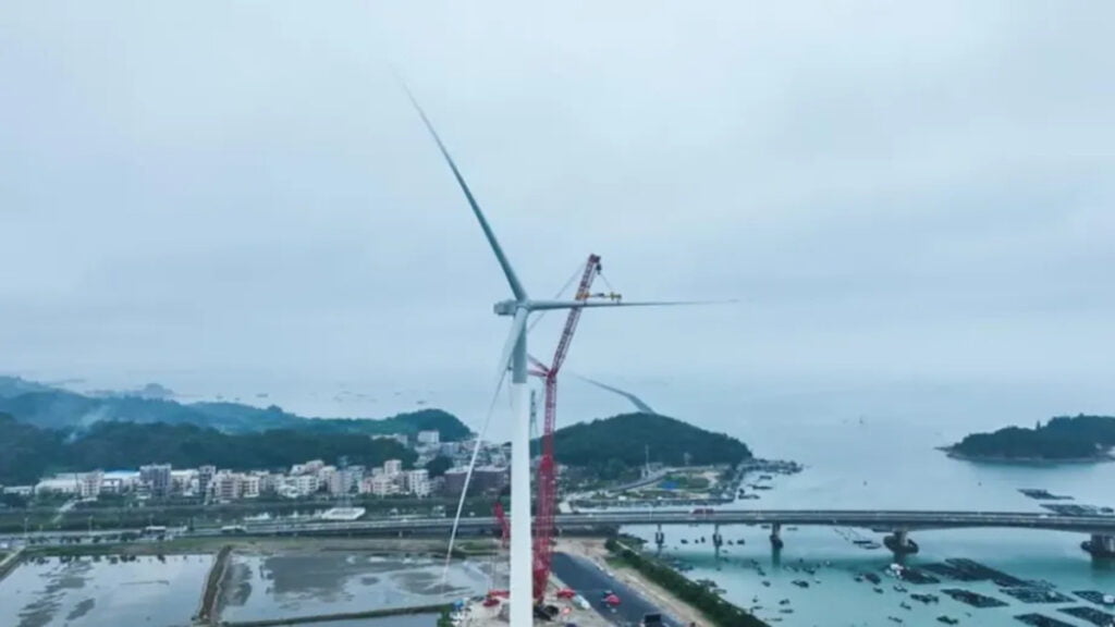 turbina eólica, energía eólica en China