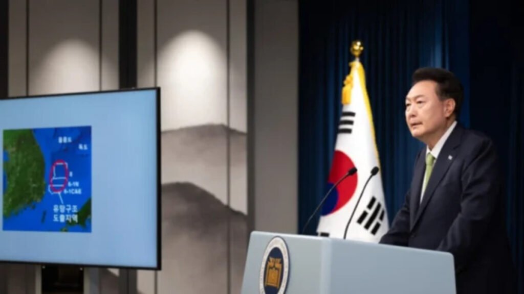 Presidente de Corea del Sur, Yoon Suk Yeol, exploración offshore, gas y petróleo 