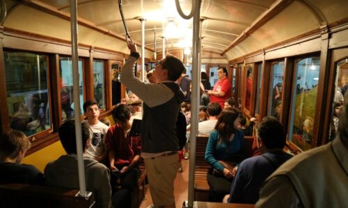 Subte A, SBASE, Tren museo, 9 de julio, Vagones de madera
