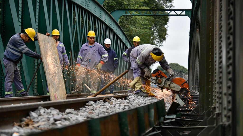 Línea San Martín, Palermo, Trenes Argentinos, Emergencia ferroviaria