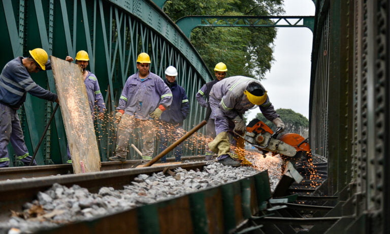 Línea San Martín, Palermo, Trenes Argentinos, Emergencia ferroviaria