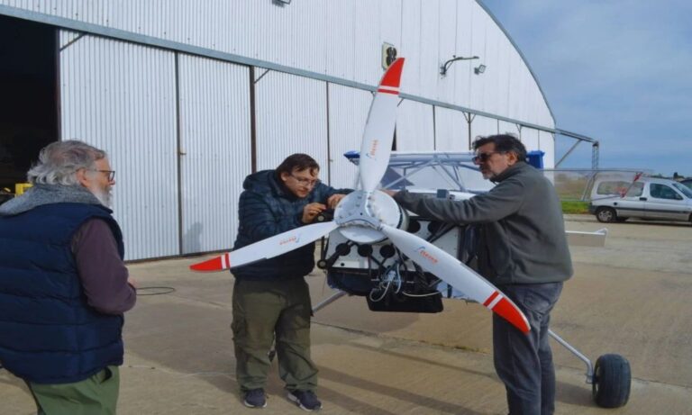 Avión Eléctrico litio UNLP