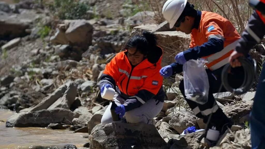 Minería gente mina trabajadores