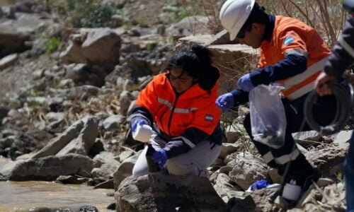 Minería gente mina trabajadores