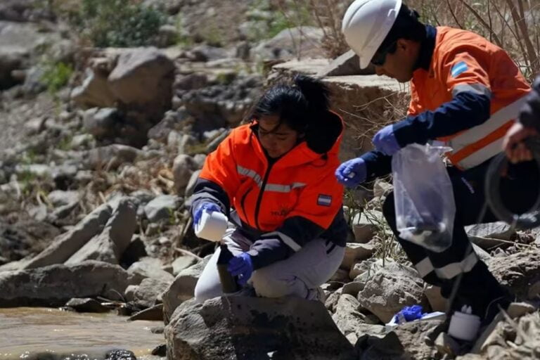 Minería gente mina trabajadores