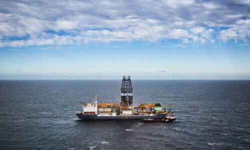 Buque Valaris DS-17, Offshore, Mar del Plata, Shell, Equinor, Petróleo