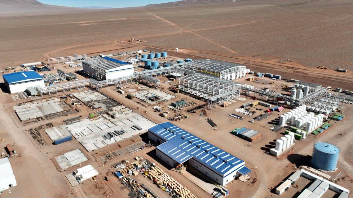 La cuarta planta de litio en la Argentina empezó a producir con un ...