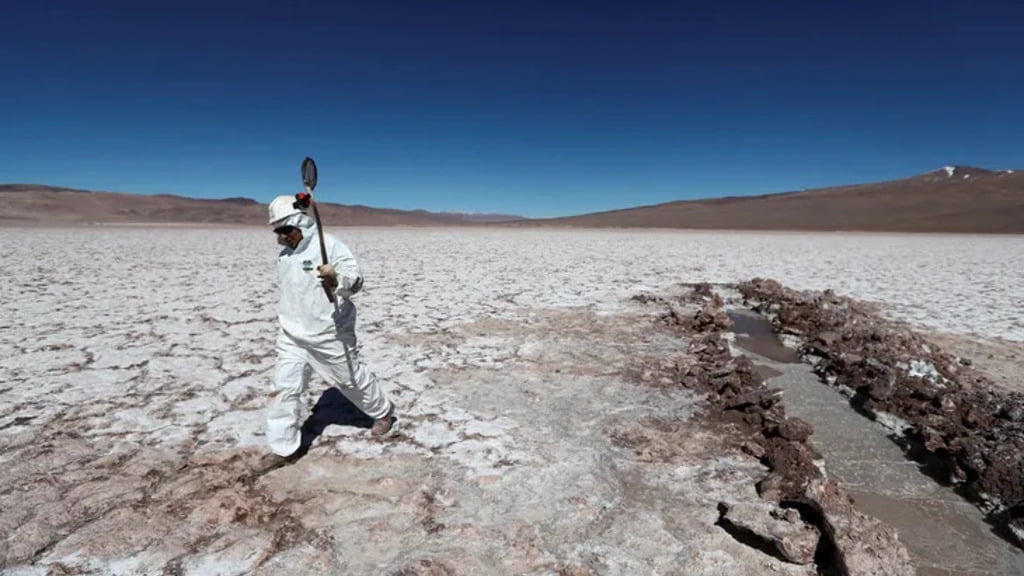 Mendoza, Litio, San Rafael, Salinas El Diamante, Ampere Lithium, Minería