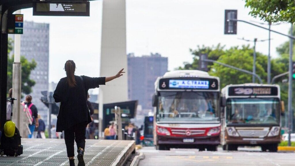 Colectivos, Paro de transporte, Transporte público