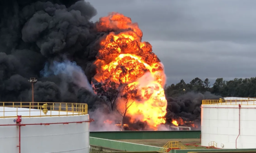 YPF, Refinería de Ensenada, Complejo Industrial La Plata, Incendio, Emergencia